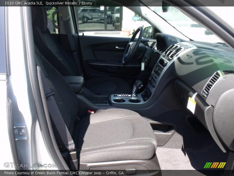 Quicksilver Metallic / Ebony 2010 GMC Acadia SLE