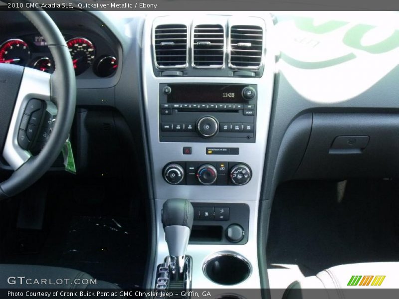 Quicksilver Metallic / Ebony 2010 GMC Acadia SLE