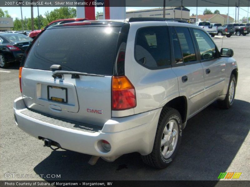 Silver Mist Metallic / Ebony 2007 GMC Envoy SLE 4x4
