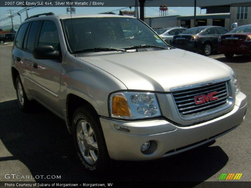 Silver Mist Metallic / Ebony 2007 GMC Envoy SLE 4x4