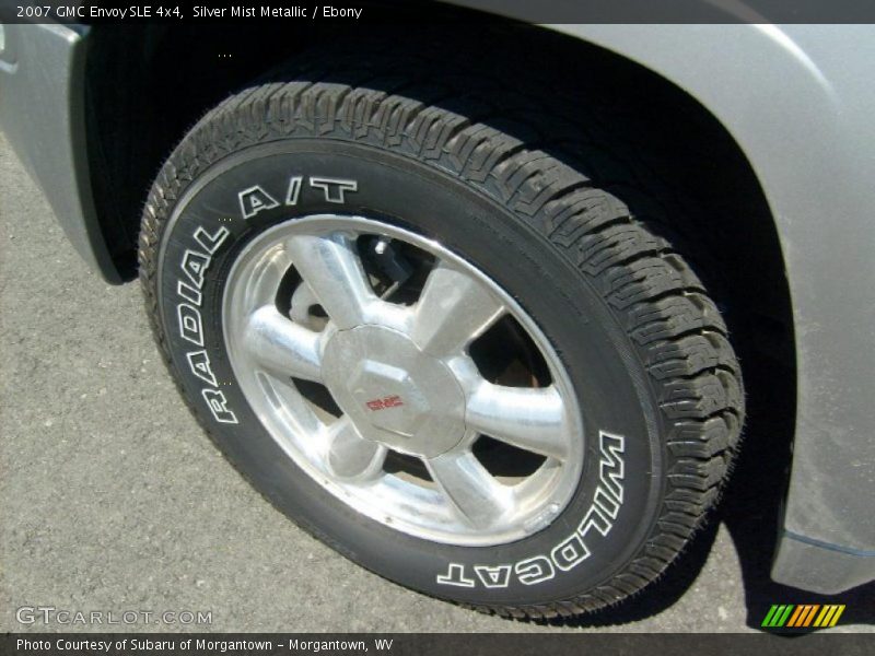 Silver Mist Metallic / Ebony 2007 GMC Envoy SLE 4x4