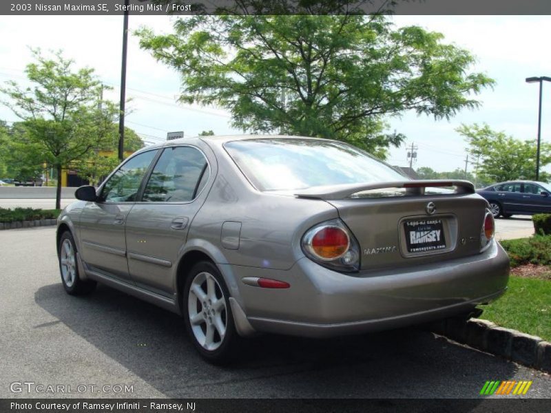 Sterling Mist / Frost 2003 Nissan Maxima SE