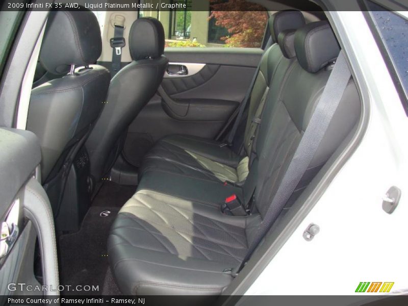 Liquid Platinum Metallic / Graphite 2009 Infiniti FX 35 AWD