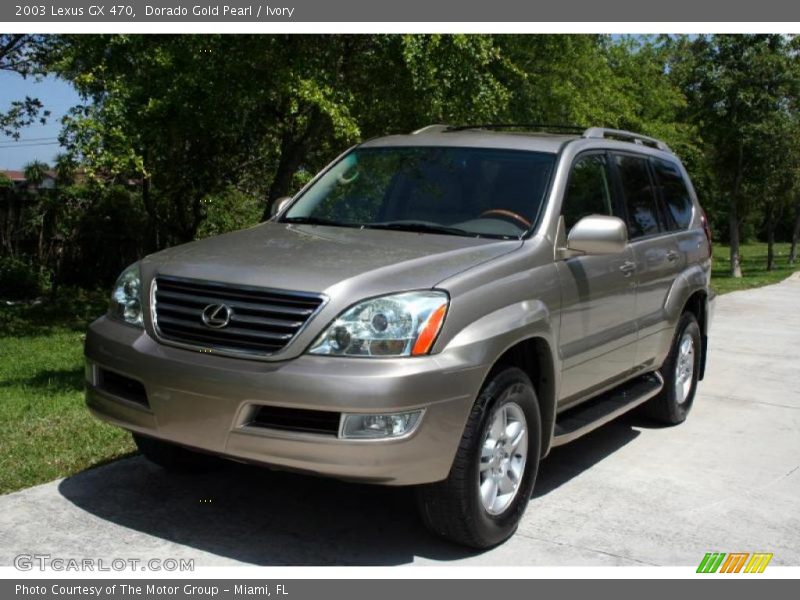 Dorado Gold Pearl / Ivory 2003 Lexus GX 470