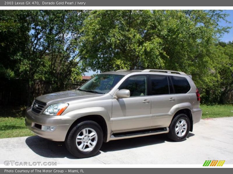 Dorado Gold Pearl / Ivory 2003 Lexus GX 470