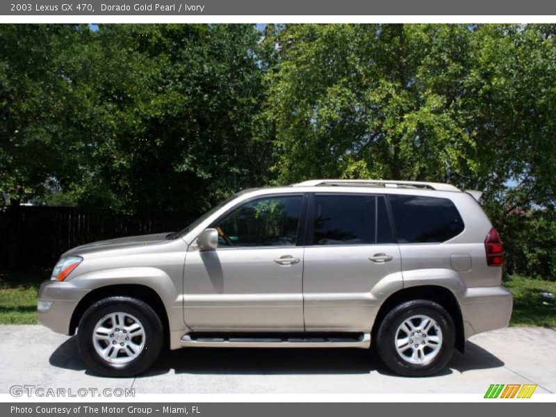 Dorado Gold Pearl / Ivory 2003 Lexus GX 470