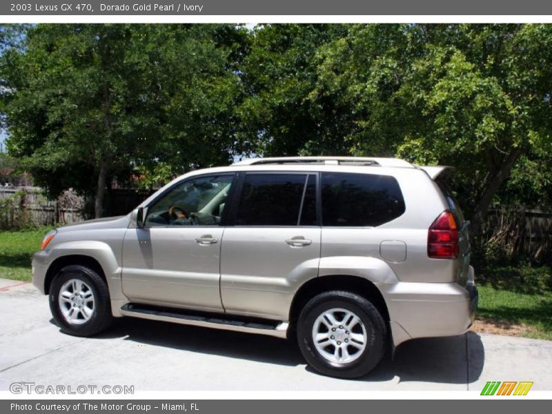 Dorado Gold Pearl / Ivory 2003 Lexus GX 470