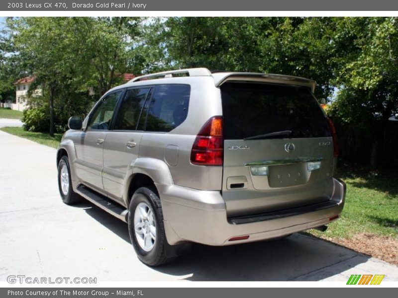 Dorado Gold Pearl / Ivory 2003 Lexus GX 470