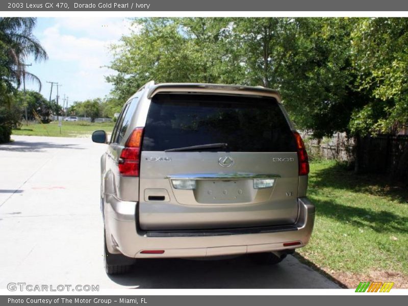 Dorado Gold Pearl / Ivory 2003 Lexus GX 470