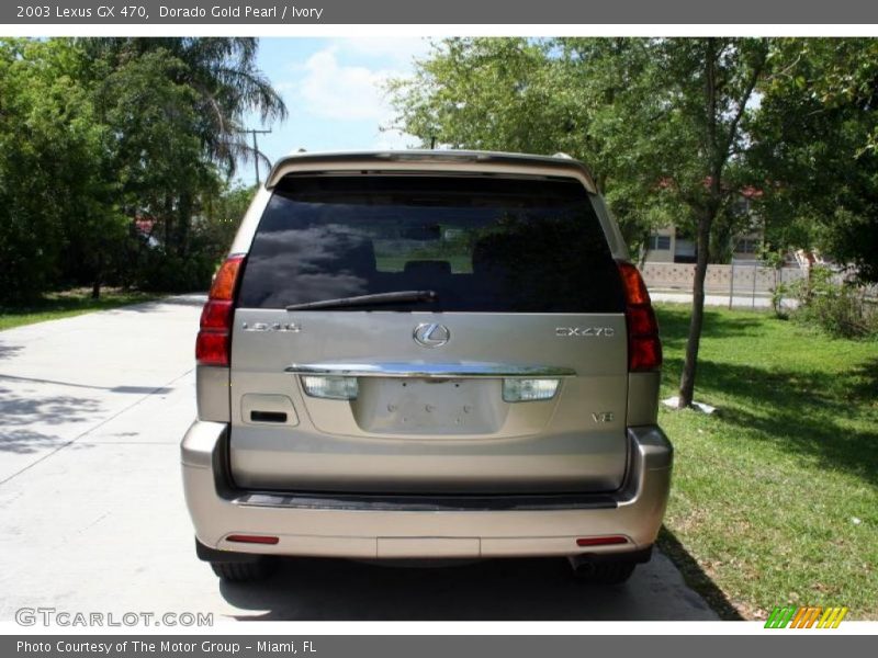 Dorado Gold Pearl / Ivory 2003 Lexus GX 470