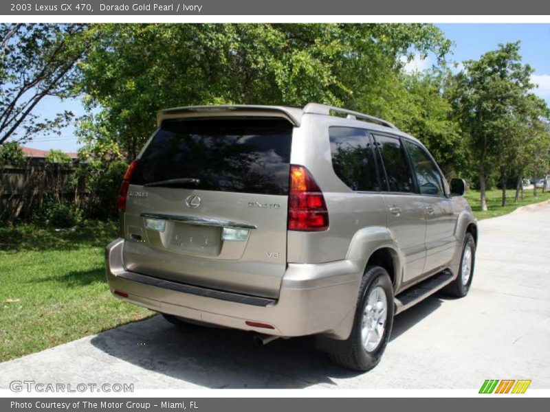 Dorado Gold Pearl / Ivory 2003 Lexus GX 470