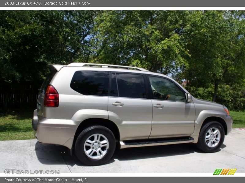 Dorado Gold Pearl / Ivory 2003 Lexus GX 470