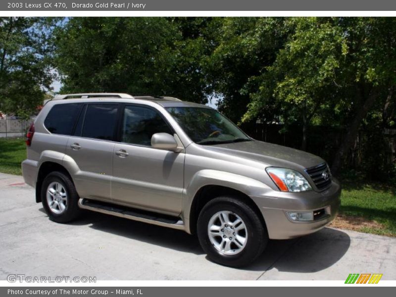 Dorado Gold Pearl / Ivory 2003 Lexus GX 470