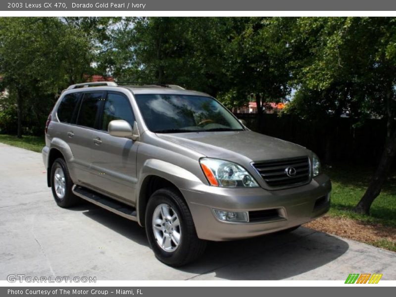 Dorado Gold Pearl / Ivory 2003 Lexus GX 470