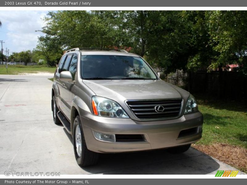 Dorado Gold Pearl / Ivory 2003 Lexus GX 470