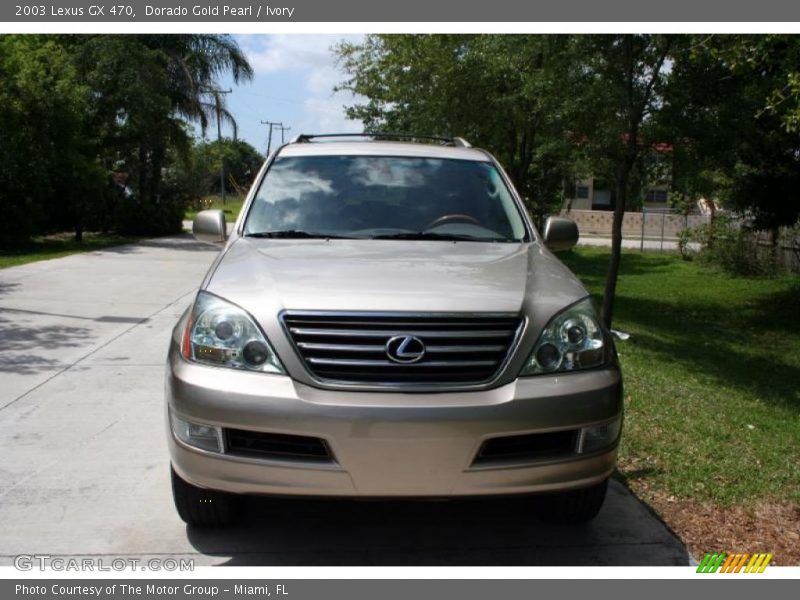 Dorado Gold Pearl / Ivory 2003 Lexus GX 470