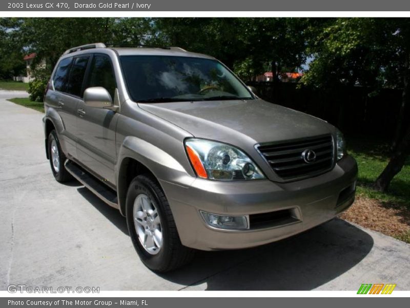 Dorado Gold Pearl / Ivory 2003 Lexus GX 470