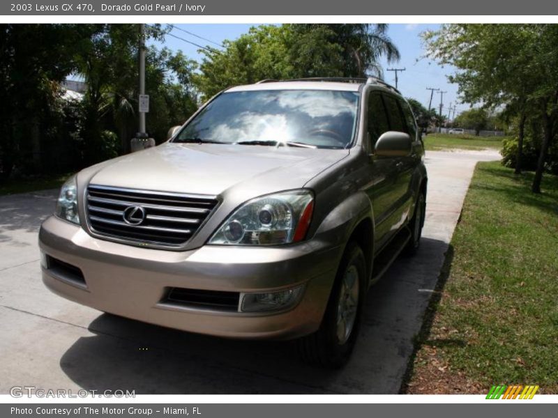 Dorado Gold Pearl / Ivory 2003 Lexus GX 470