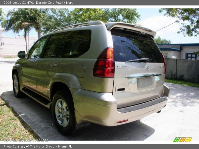 Dorado Gold Pearl / Ivory 2003 Lexus GX 470