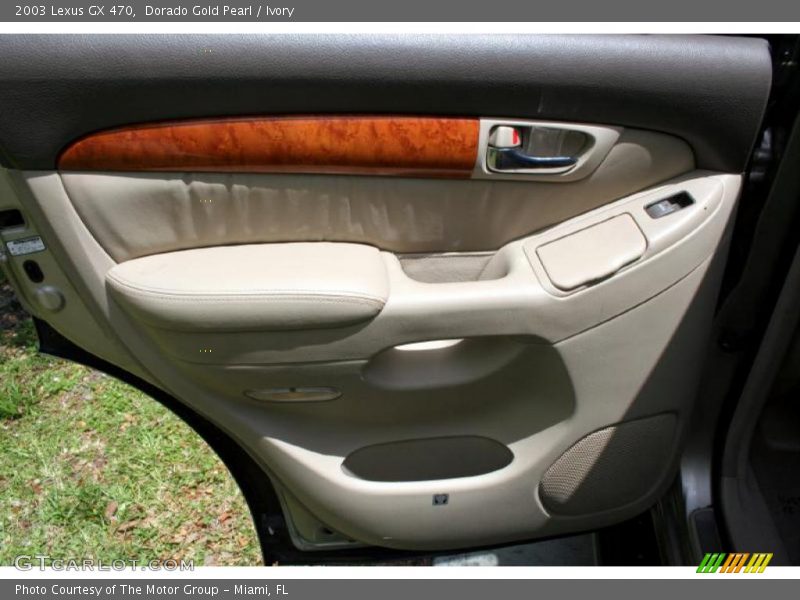 Dorado Gold Pearl / Ivory 2003 Lexus GX 470