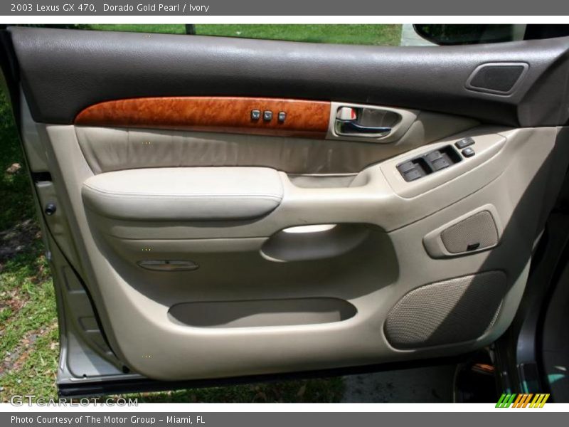 Dorado Gold Pearl / Ivory 2003 Lexus GX 470