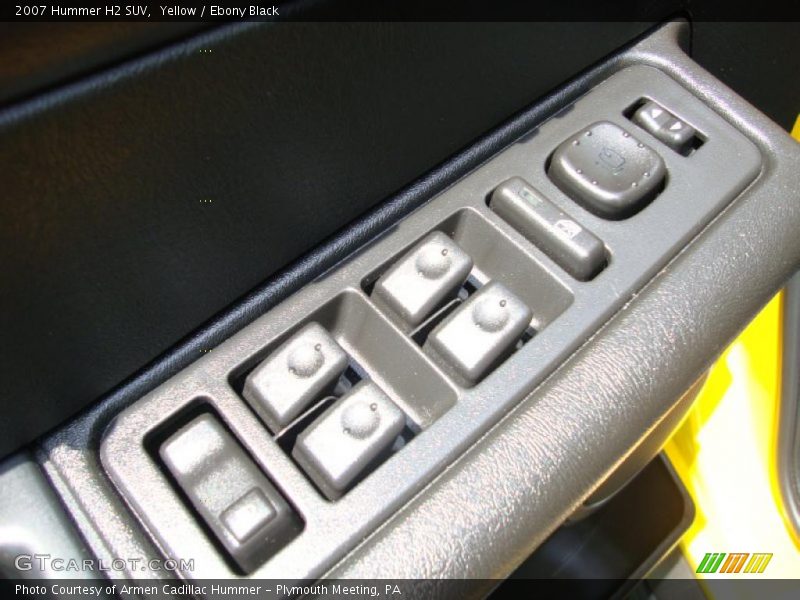 Yellow / Ebony Black 2007 Hummer H2 SUV
