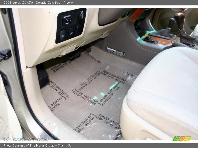 Dorado Gold Pearl / Ivory 2003 Lexus GX 470