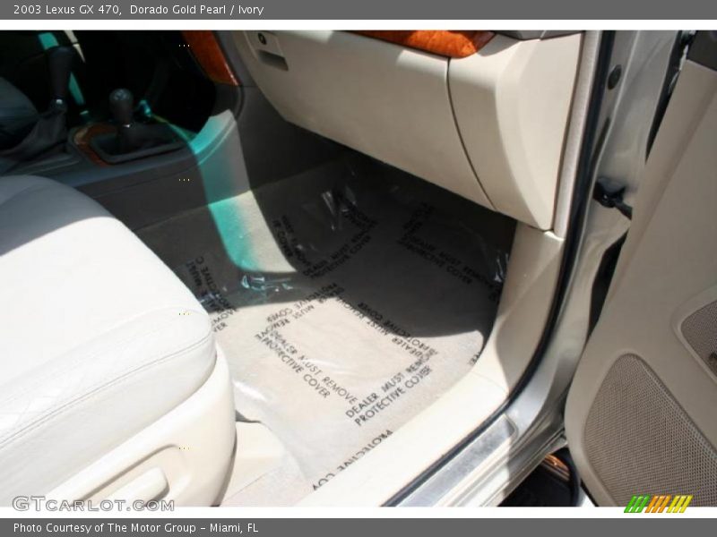 Dorado Gold Pearl / Ivory 2003 Lexus GX 470