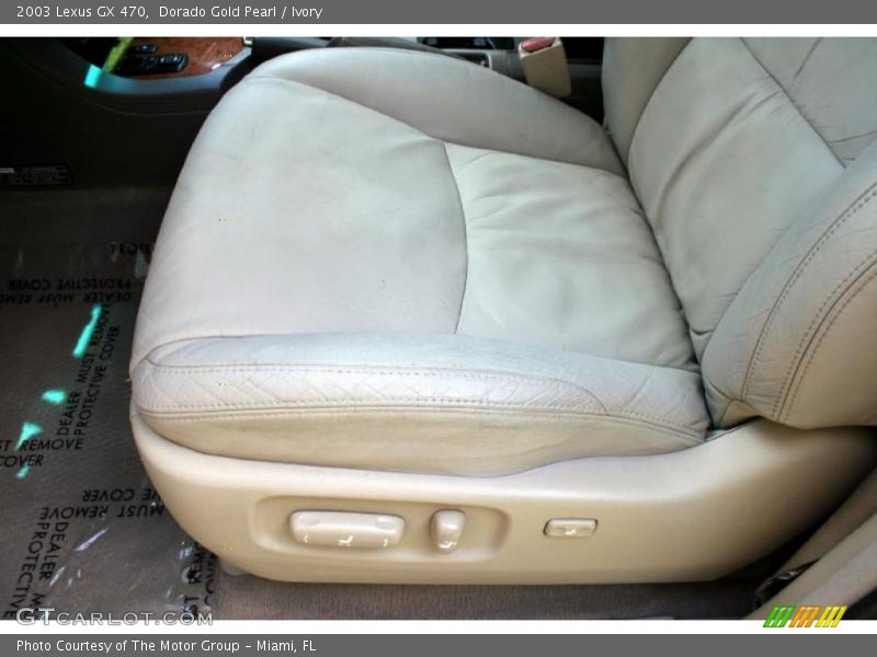 Dorado Gold Pearl / Ivory 2003 Lexus GX 470