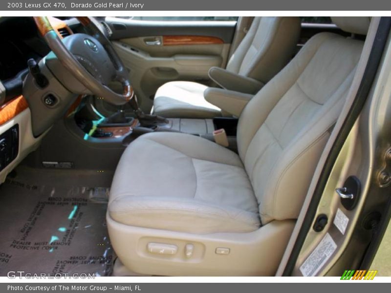 Dorado Gold Pearl / Ivory 2003 Lexus GX 470