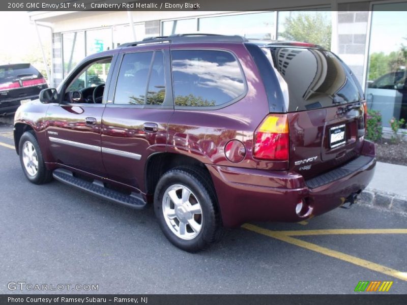 Cranberry Red Metallic / Ebony Black 2006 GMC Envoy SLT 4x4