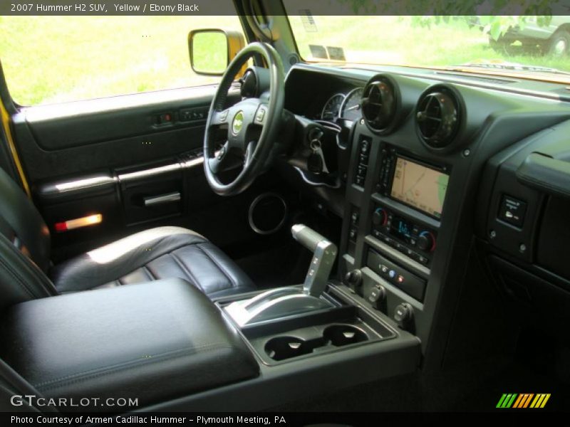 Yellow / Ebony Black 2007 Hummer H2 SUV