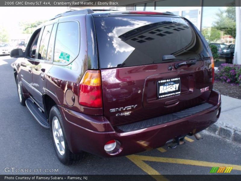 Cranberry Red Metallic / Ebony Black 2006 GMC Envoy SLT 4x4