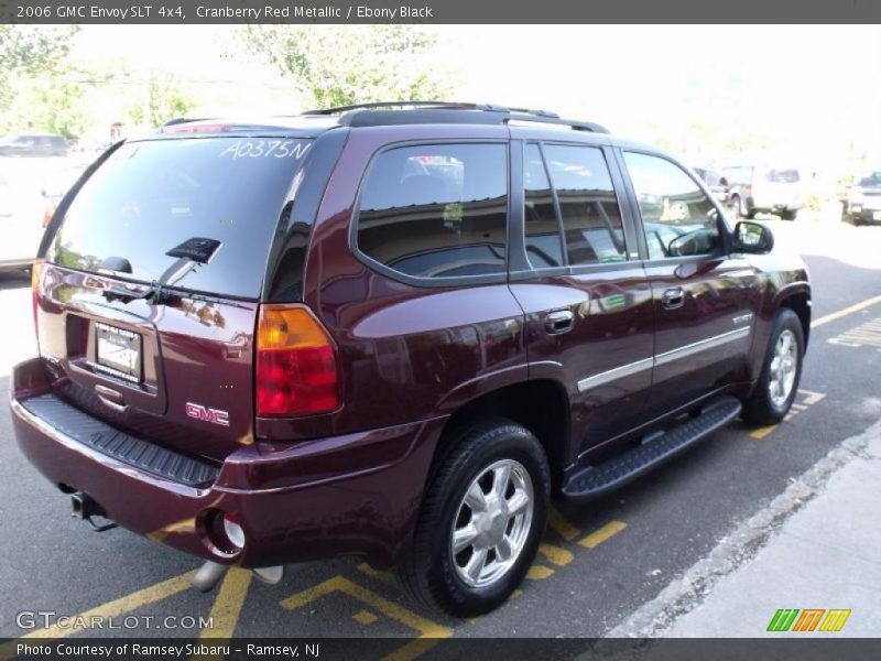 Cranberry Red Metallic / Ebony Black 2006 GMC Envoy SLT 4x4