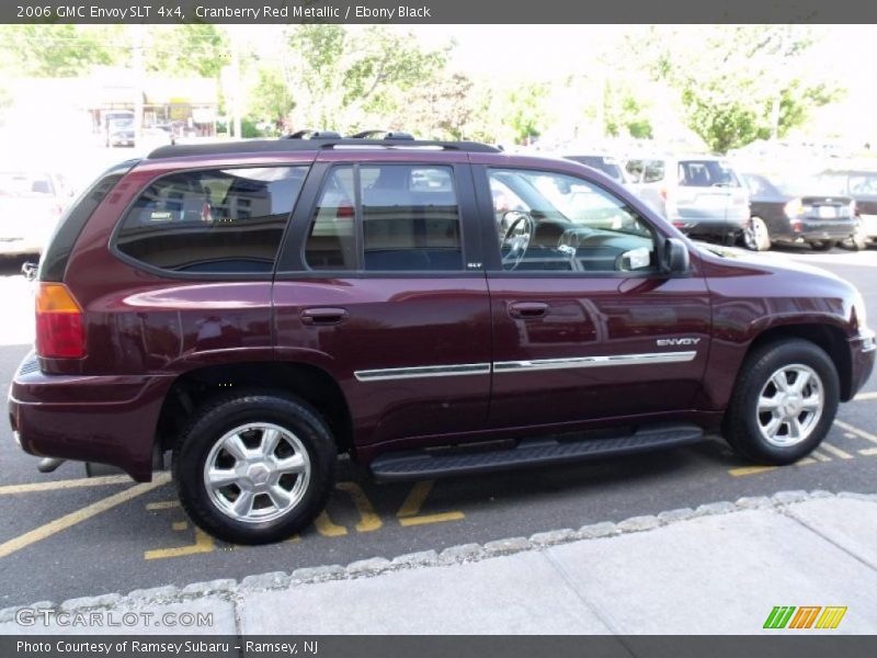 Cranberry Red Metallic / Ebony Black 2006 GMC Envoy SLT 4x4