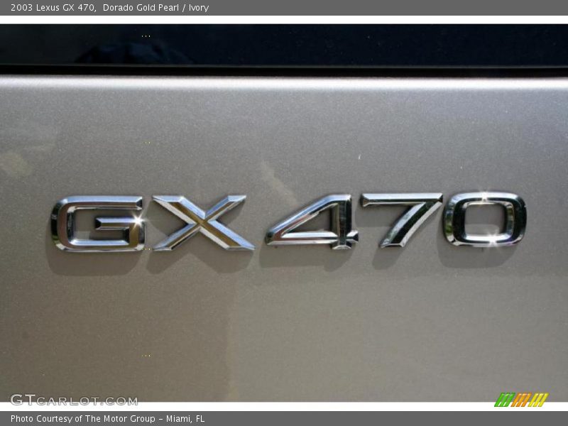 Dorado Gold Pearl / Ivory 2003 Lexus GX 470