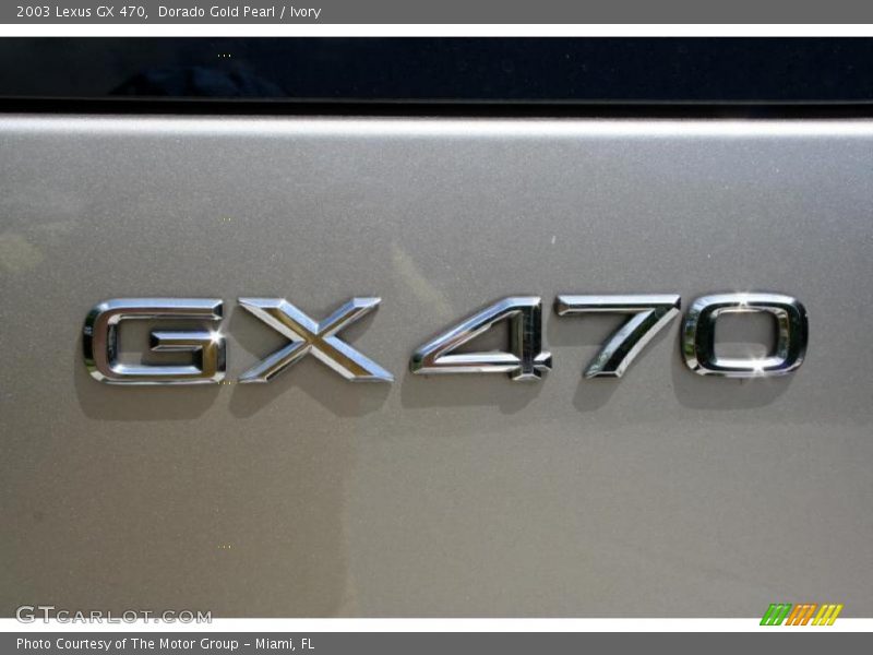 Dorado Gold Pearl / Ivory 2003 Lexus GX 470