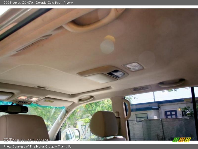 Dorado Gold Pearl / Ivory 2003 Lexus GX 470