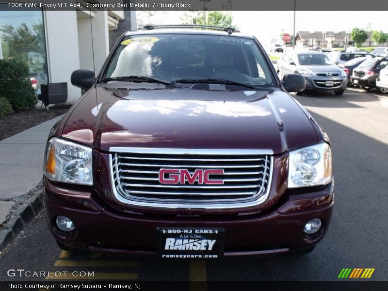 Cranberry Red Metallic / Ebony Black 2006 GMC Envoy SLT 4x4