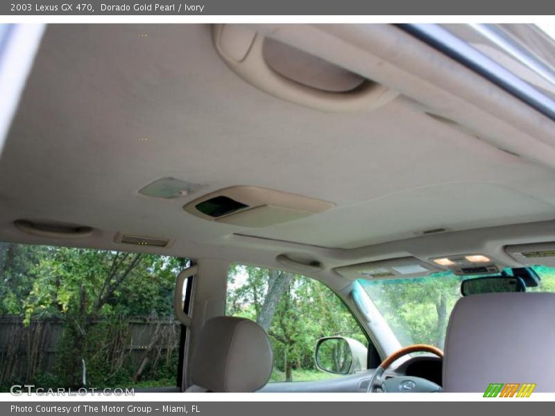 Dorado Gold Pearl / Ivory 2003 Lexus GX 470