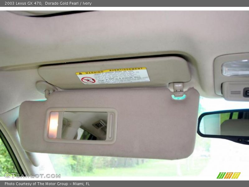 Dorado Gold Pearl / Ivory 2003 Lexus GX 470