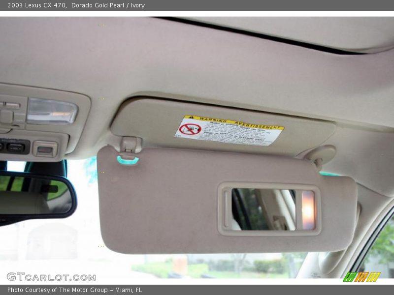 Dorado Gold Pearl / Ivory 2003 Lexus GX 470