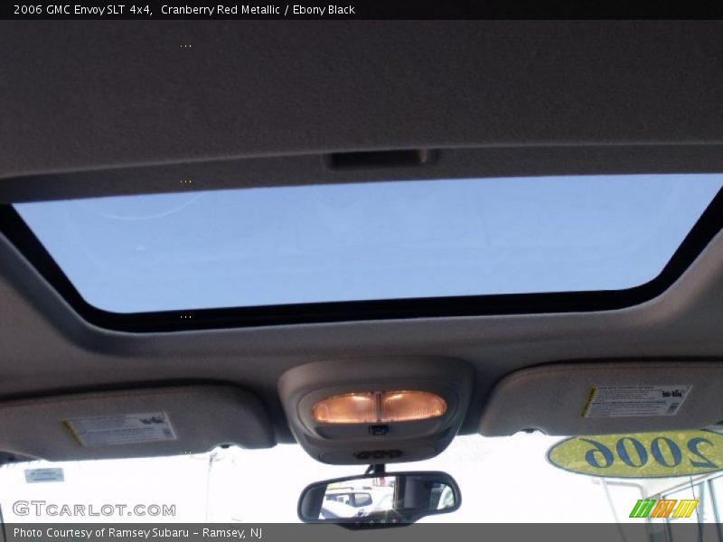 Cranberry Red Metallic / Ebony Black 2006 GMC Envoy SLT 4x4