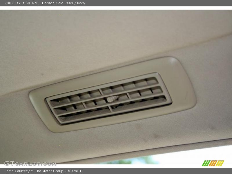 Dorado Gold Pearl / Ivory 2003 Lexus GX 470