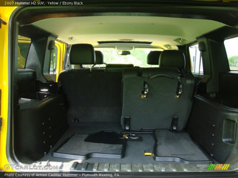 Yellow / Ebony Black 2007 Hummer H2 SUV