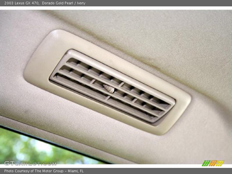 Dorado Gold Pearl / Ivory 2003 Lexus GX 470