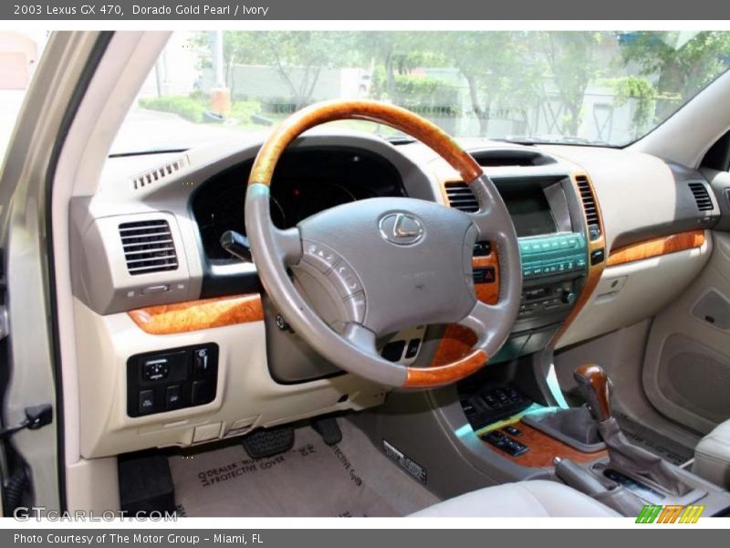Dorado Gold Pearl / Ivory 2003 Lexus GX 470