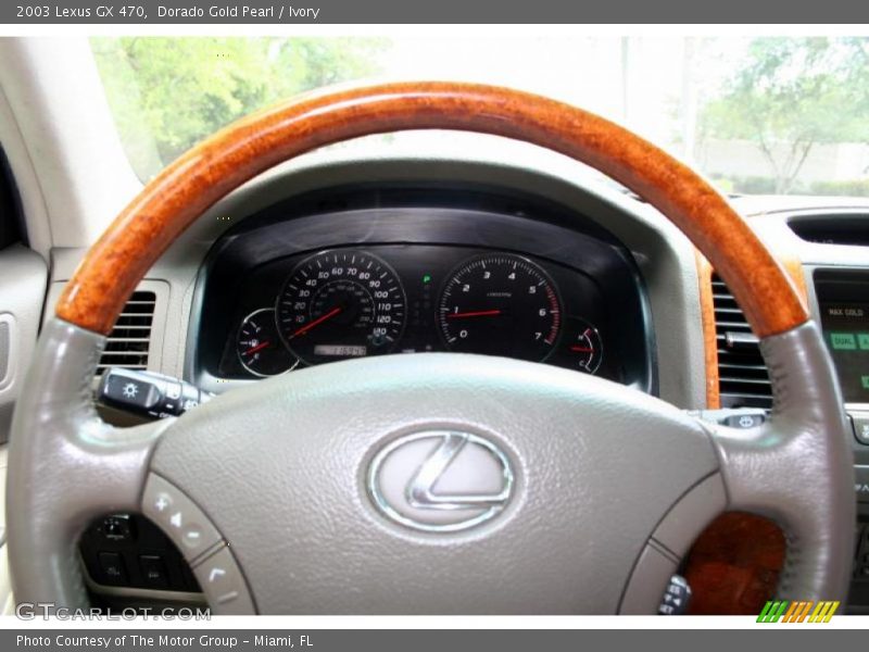 Dorado Gold Pearl / Ivory 2003 Lexus GX 470