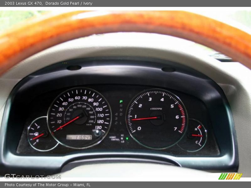 Dorado Gold Pearl / Ivory 2003 Lexus GX 470