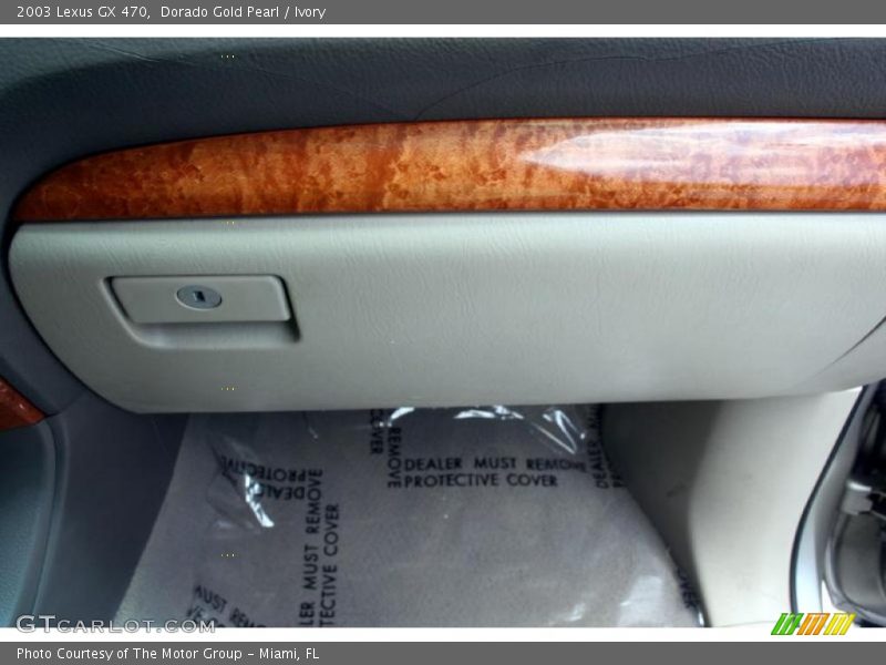 Dorado Gold Pearl / Ivory 2003 Lexus GX 470